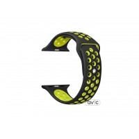 Ремешок Nike+ Apple Watch 42mm Black Volt Sport Band Ремешок Nike+ Apple Watch 42mm Black Volt Sport Band