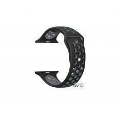 Ремешок Nike+ Apple Watch 38mm Black Grey Sport Band