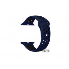Ремешок Nike+ Apple Watch 38mm Midnight Blue Black Sport Band