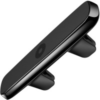 Автодержатель Baseus Double clip Vehicle Mount (Horizontal type) Black Автодержатель Baseus Double clip Vehicle Mount (Horizontal type) Black