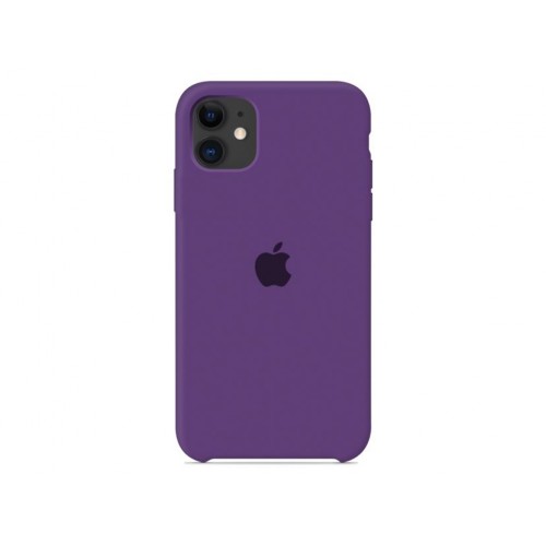 Чехол для Apple iPhone 11 Silicone Case Purple Copy