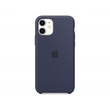 Чехол для Apple iPhone 11 Silicone Case Dark Blue Copy