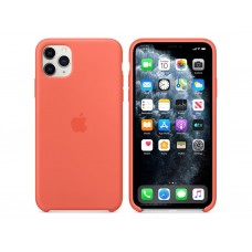 Чехол для Apple iPhone 11 Pro Max Silicone Case Clementine Orange (MX022)