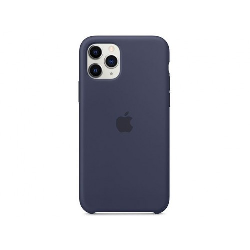 Чехол для Apple iPhone 11 Pro Max Silicone Case Dark Blue Copy