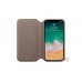 Чехол для Apple iPhone X Leather Folio Taupe (MQRY2)