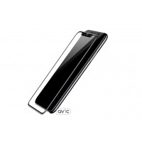 Baseus silk screen protector for iPhone X (Black)