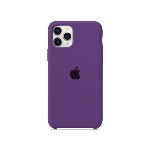 Чехол для Apple iPhone 11 Pro Silicone Case Purple Copy