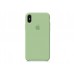 Чехол для Apple iPhone X Silicone Case Mint Copy