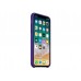 Чехол для Apple iPhone XS Silicone Case Purple (Copy)