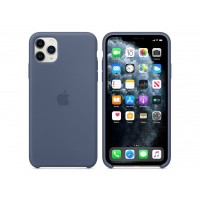 Чехол для Apple iPhone 11 Pro Max Silicone Case Alaskan Blue (MX032) Чехол для Apple iPhone 11 Pro Max Silicone Case Alaskan Blue (MX032)