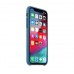 Чехол для Apple iPhone XS Max Leather Case Cape Cod Blue Copy