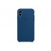 Чехол для Apple iPhone X Silicone Case Ocean Blue Copy