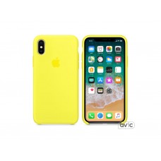 Чехол для Apple iPhone XS Max Silicone Case Yellow Copy
