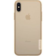 Чехол-накладка Nillkin Nature TPU Case Apple iPhone X Brown