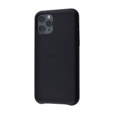 Чехол для Apple iPhone 11 Pro Leather Case Black Copy
