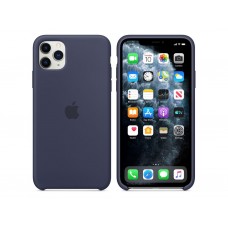 Чехол для Apple iPhone 11 Pro Max Silicone Case Midnight Blue (MWYW2)