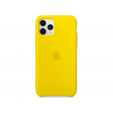 Чехол для Apple iPhone 11 Pro Max Silicone Case Yellow Copy