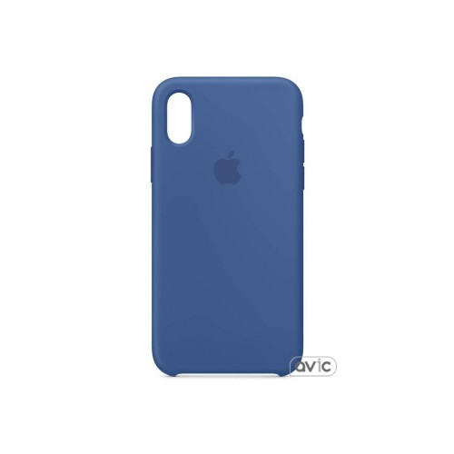 Чехол для Apple iPhone XS Silicone Case Delft Blue Copy