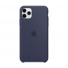Чехол для Apple iPhone 11 Pro Max Silicone Case Midnight Blue Copy