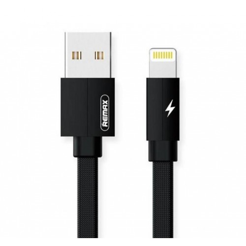 Кабель USB 2.0 AM to Lightning 1.0m Kerolla black Remax (RC-094I1M-BLACK)