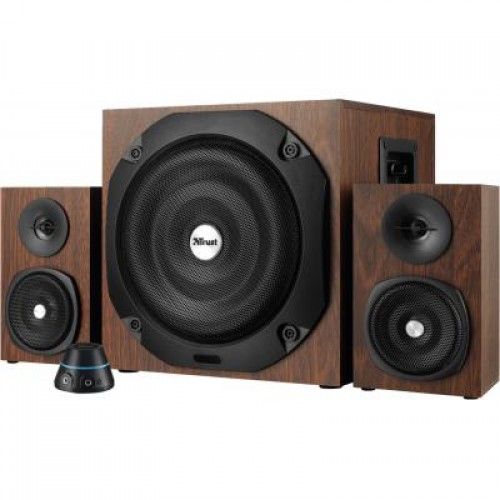 Акустическая система Trust Vigor 2.1 Subwoofer Speaker Set - brown (20244)