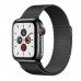 Apple Watch Series 5 LTE 44mm Space Black Steel w. Space Black Milanese Loop - Space Black Steel (MWW82/MWWL2)