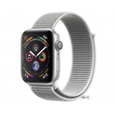 Apple Watch Series 4 GPS + LTE 40mm Silver Aluminium Case with Seashell Sport Loop (MTVC2)