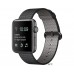 Apple Watch Series 2 38mm Space Gray Aluminum Case with Black Woven Nylon Band (MP052)