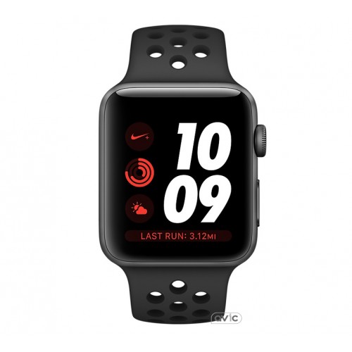 Apple Watch Nike+ Series 3 42mm GPS Space Gray Aluminum Case with Anthracite/Black Nike Sport Band (MQL42)