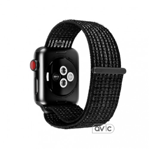 Apple Watch Series 3 Nike+ (GPS+LTE) 42mm SpaceGray Aluminum Case with Black/Pure Platinum Loop (MQMH2)