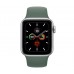 Apple Watch Series 5 (GPS) 40mm Silver Aluminum Case with Sport Band Pine Green