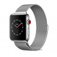 Apple Watch Series 3 (GPS + Cellular) 42mm Stainless Steel w. Milanese L. (MR1J2) Apple Watch Series 3 (GPS + Cellular) 42mm Stainless Steel w. Milanese L. (MR1J2)
