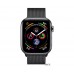 Apple Watch Series 4 GPS + Cellular, 40mm Space Black Stainless Steel Case with Space Black Milanese Loop (MTVM2)