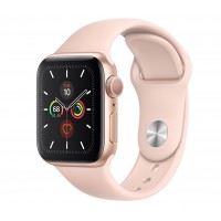 Apple Watch Series 5 GPS 44mm Gold Aluminum w. Pink Sand b.- Gold Aluminum (MWVE2)