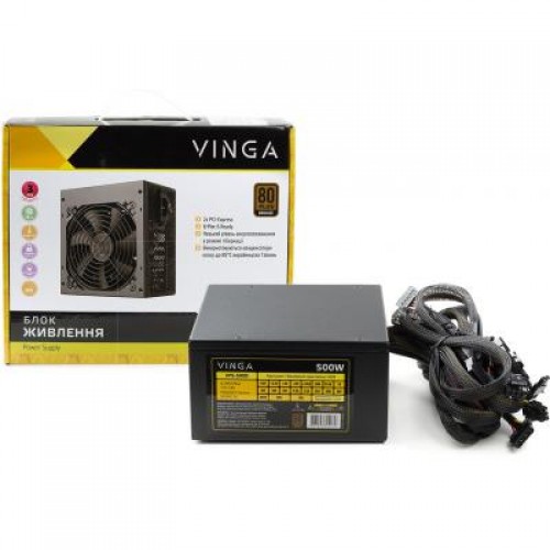 Блок питания Vinga 500W (VPS-500B)