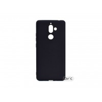 Чехол для Nokia 7 Plus Silicone Case Black