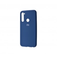 Чехол для Xiaomi Redmi Note 8 Silicone Cover Blue