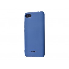 Чехол для Xiaomi Redmi 6A Blue Silicone Case