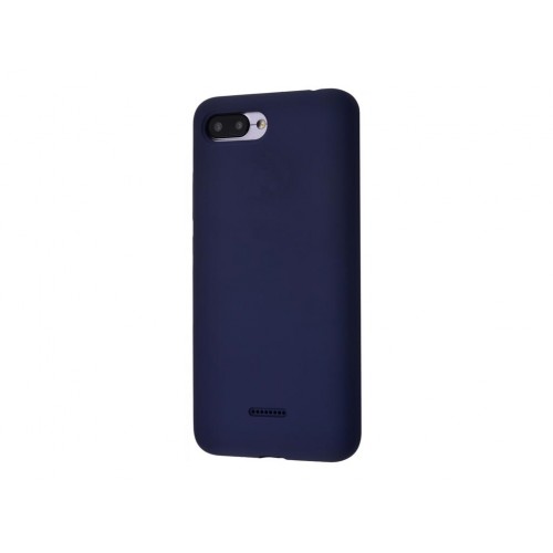 Чехол для Xiaomi Redmi 6A Midnight Blue Silicone Case