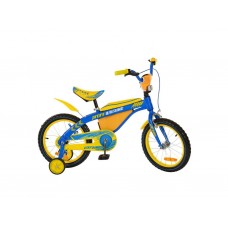 Велосипед детский двухколесный Profi 16BX405UK Желто-голубой