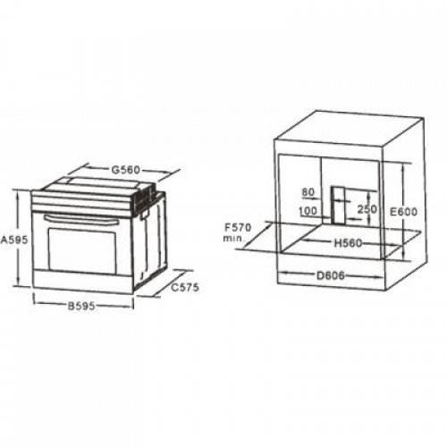 Духовка LIBERTY HO 719 AVR