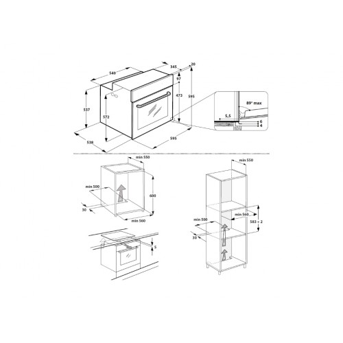 Духовка Whirlpool OAKZ9 7921 CS NB