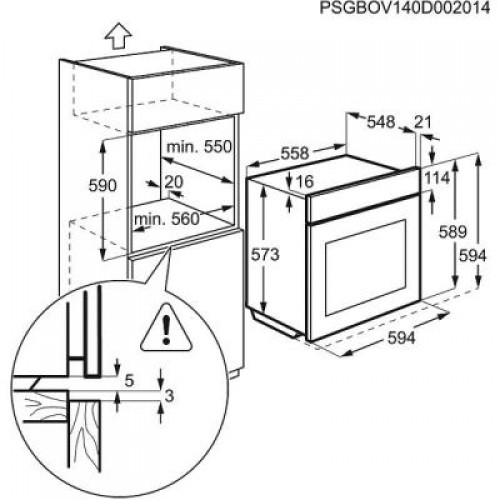 Духовка ELECTROLUX EOB 93434 AX