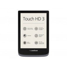 Электронная книга с подсветкой Pocketbook 632 Touch HD 3 Metallic Gray (PB632-J-WW)