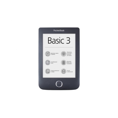 Электронная книга PocketBook 614 Basic 3 Black (PB614-2-E-CIS)