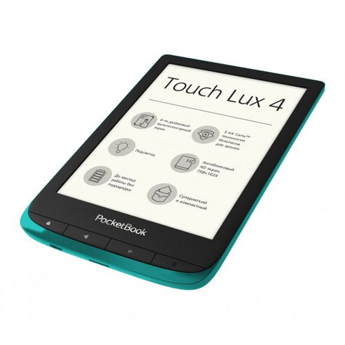 Электронная книга с подсветкой Pocketbook 627 Touch Lux4 Emerald PB627-C-CIS
