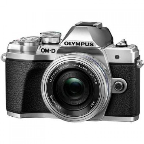 Фотоаппарат Olympus E-M10 mark III Pancake Zoom 14-42 Kit silver/silver (V207072SE000)