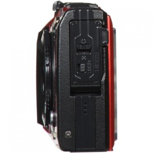 Фотоаппарат OLYMPUS TG-5 Red (Waterproof - 15m; GPS; 4K; Wi-Fi) + case (V104190RE010)