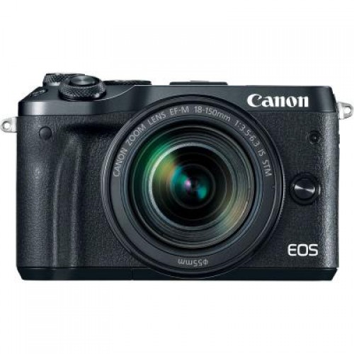 Фотоаппарат Canon EOS M6 18-150 IS STM Black Kit (1724C044AA)