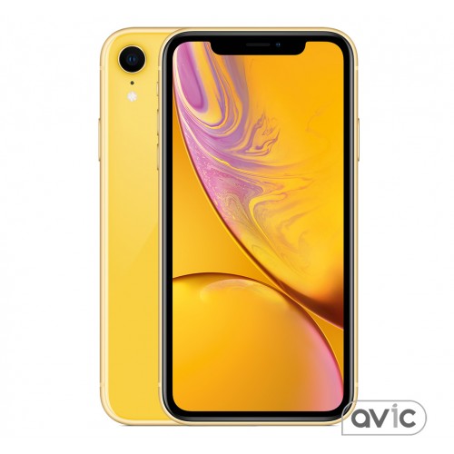 Смартфон Apple iPhone XR Dual Sim 64GB Yellow (MT162)